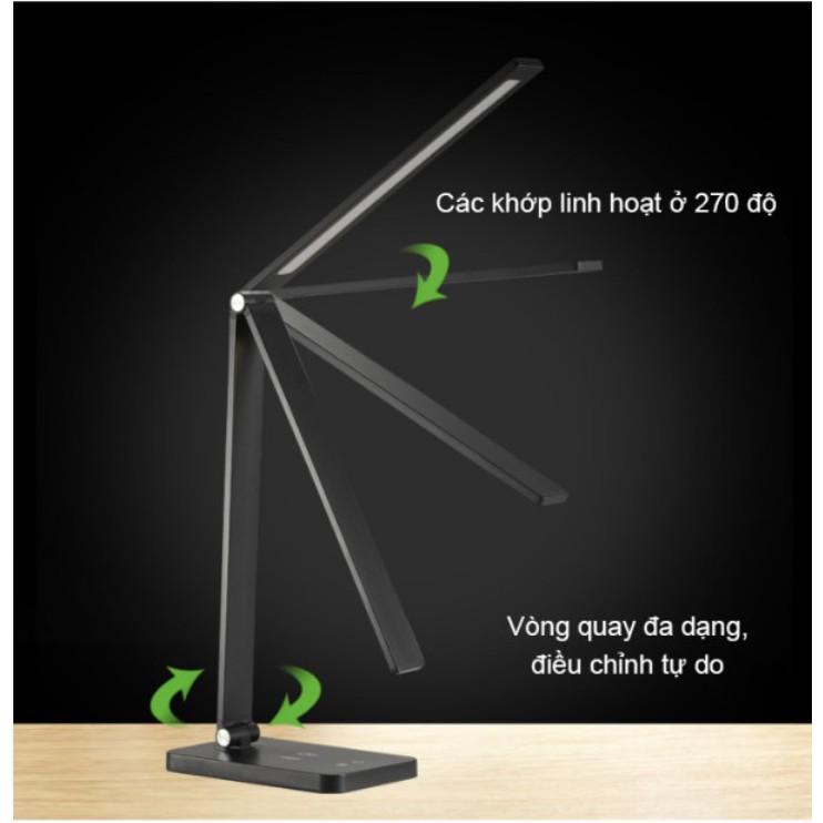 Đèn Bàn LED Artistic Creation Grey tích hợp sạc không dây