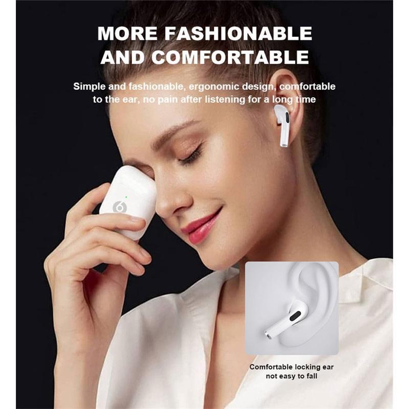 Tai nghe bluetooth 5.1 mini P of inpods pro4 / pro5 TWS thích hợp cho ip android