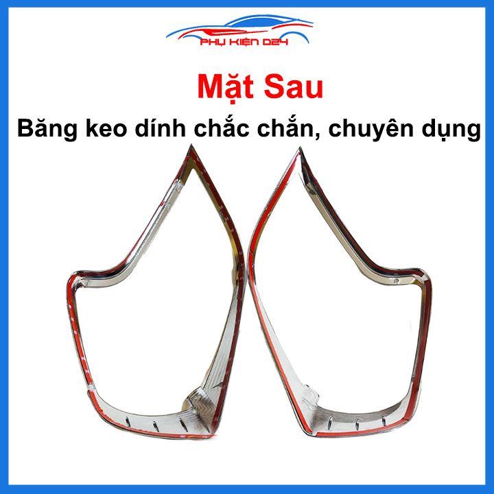 Ốp viền đèn pha hậu mạ crom Fadil 2019-2020-2021-2022 chống trầy trang trí bảo vệ xe