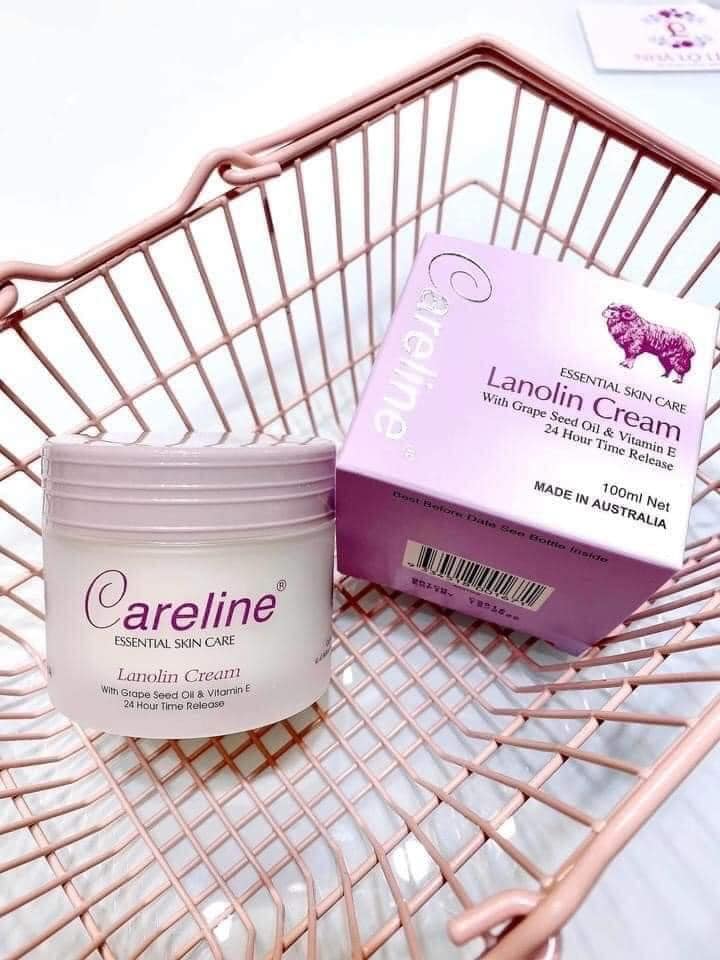 Kem Dưỡng Ẩm Cừu Careline Lanolin Cream  Úc 100ml