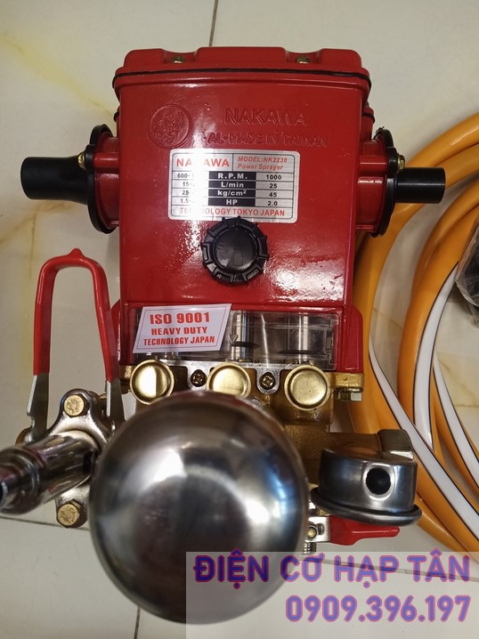 ĐẦU XỊT THUỐC 2HP - 5HP, ĐẦU PHUN THUỐC – XỊN ĐỎ