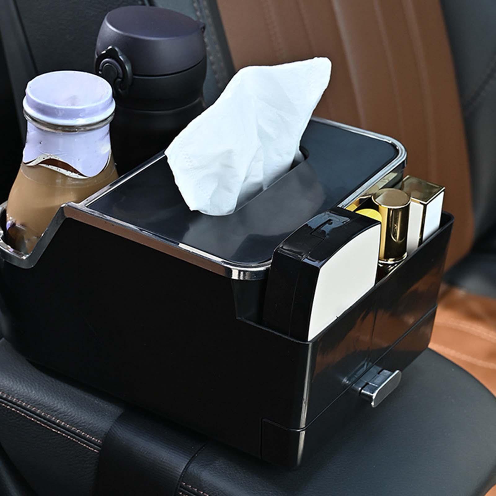Car Armrest Storage Box Car Interior Accessories Console Armrest Organizer