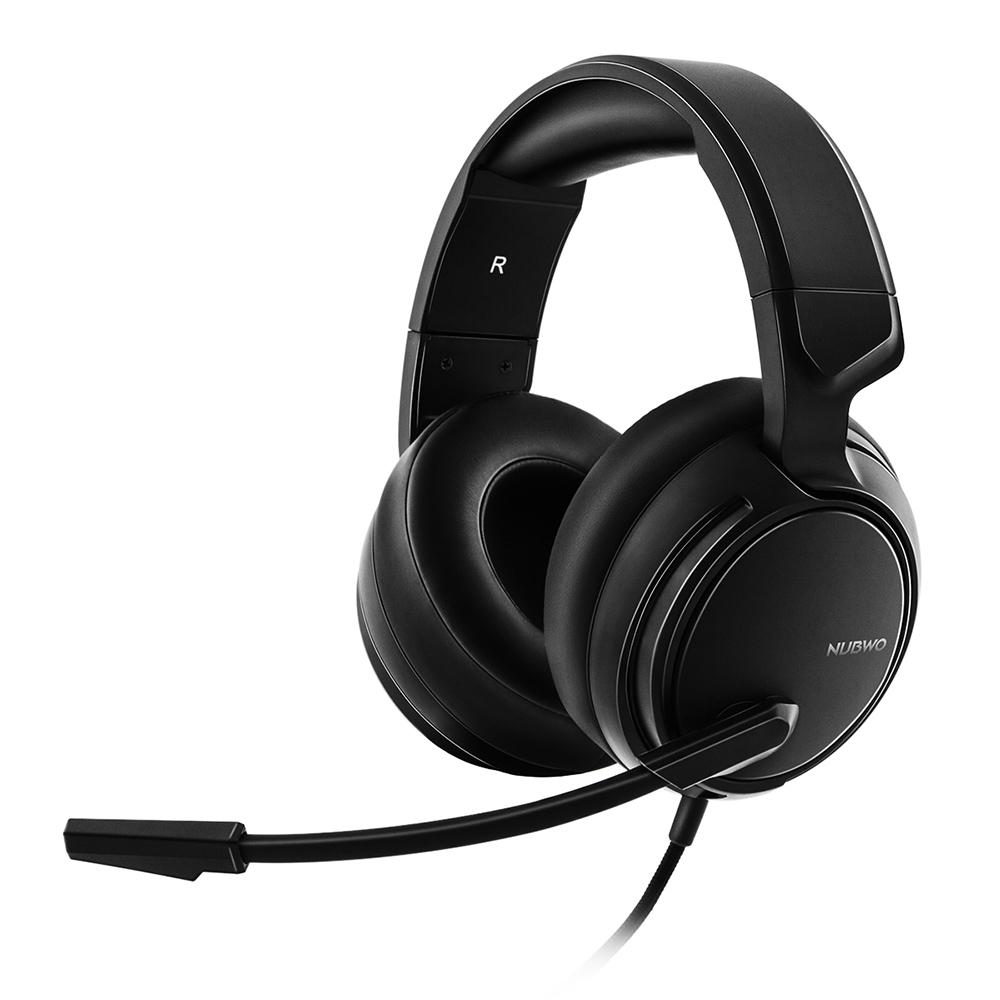 Tai nghe chơi game NUBWO N12 dành cho máy tính xách tay PC có Mic khử tiếng ồn Điều khiển âm lượng AUX 3,5 mm
