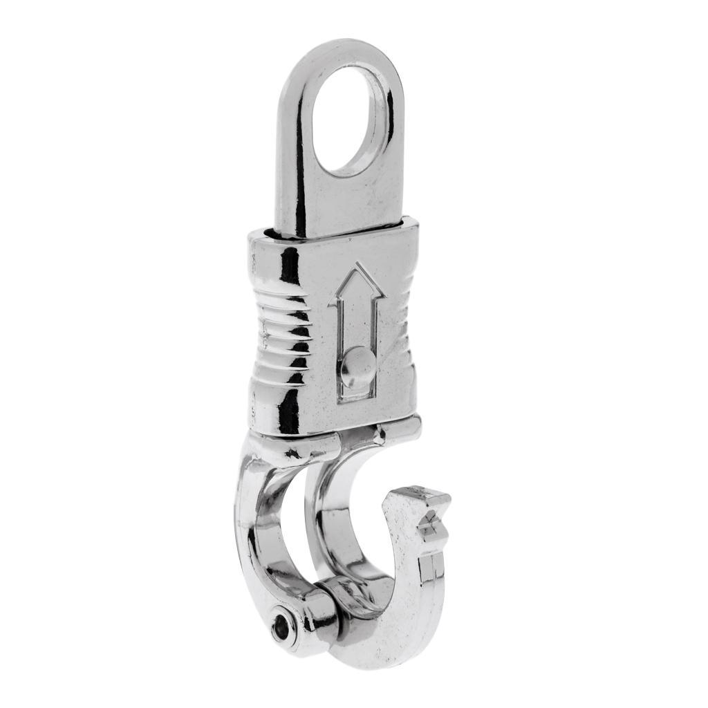 2X Equestrian Panic Hook Quick Release Buckle Clips Carabiner for Horse Riding,