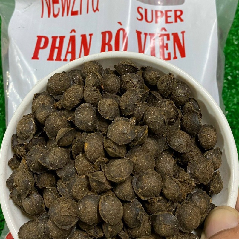 Phân bò ép viên NewZita Super đã qua xử lý - Gói 1Kg