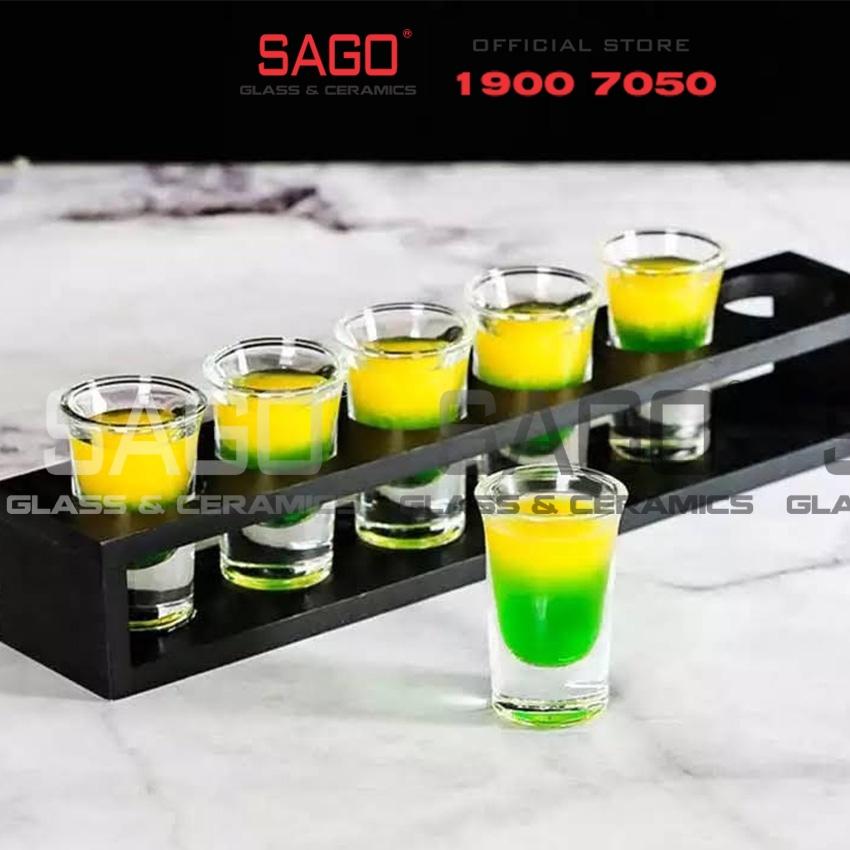 Ly Thủy Tinh Nhí King Dealay Shot Glass 15ml | Tùy Chọn Mẫu ly Thủy tinh Shot