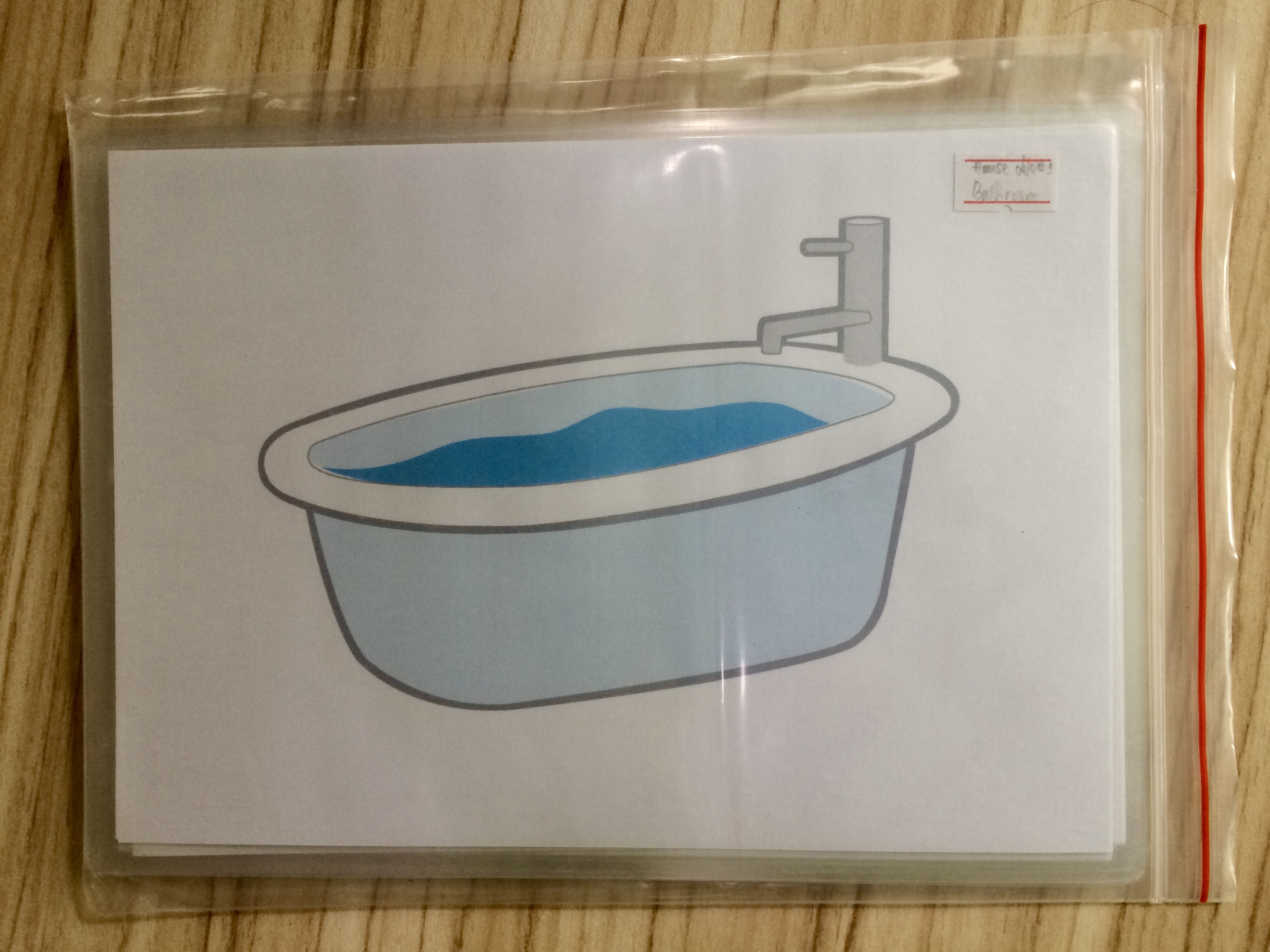 Bathroom Object Flashcards - Thẻ học tiếng Anh chủ đề Đồ vật nhà tắm - 10 cards