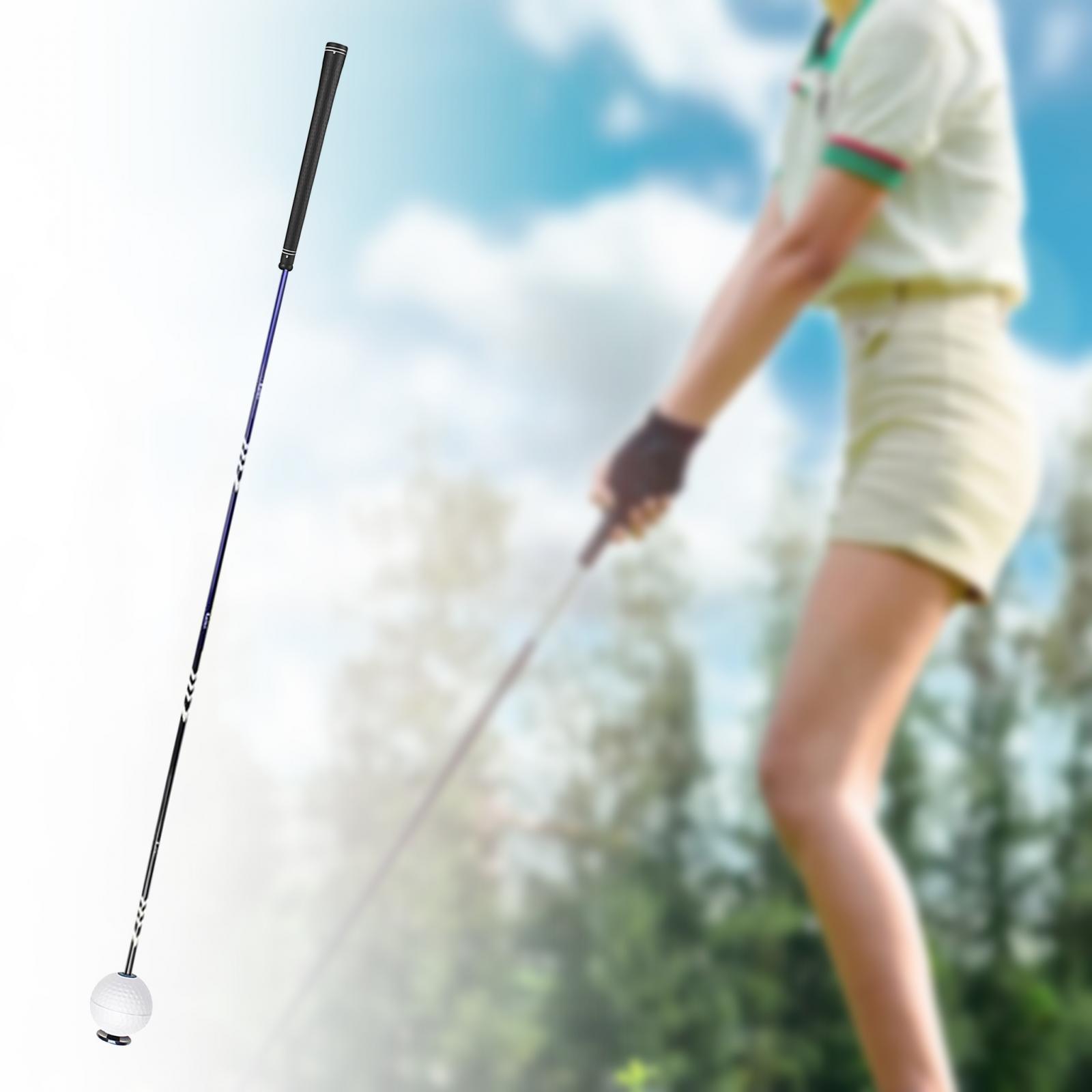 Golf Swing Trainer Golf Swing Training Aid Indoor Outdoor Golf Warm up Club Golf Practice Swing Rod for Rhythm Flexibility Tempo Exercise