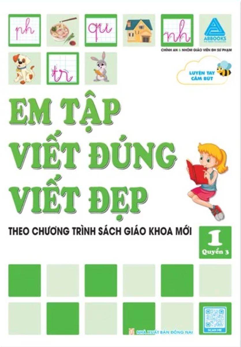 Em Tập Viết Đúng Viết Đẹp 1 - Quyển 3  _ABB