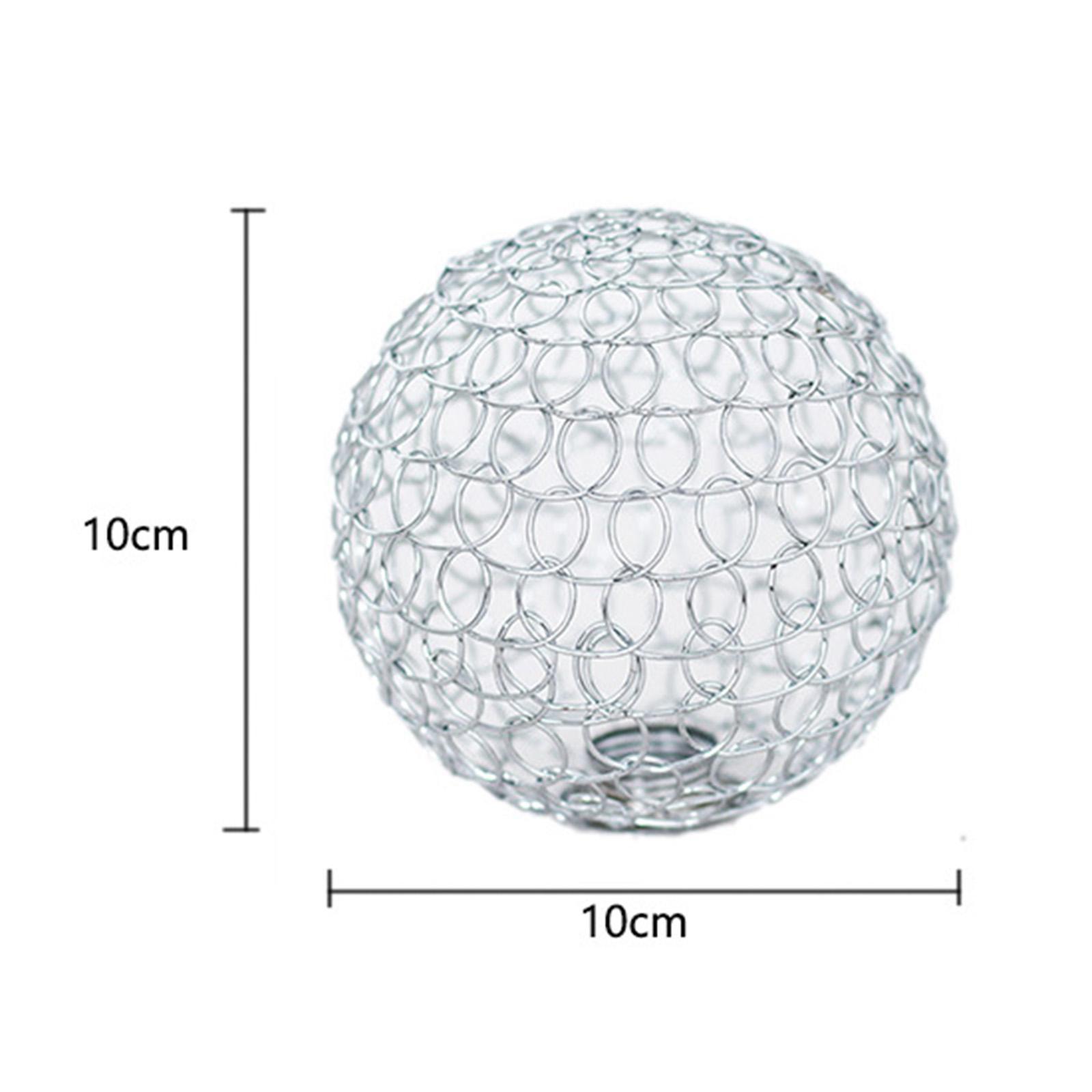 Geometric Globe Lampshade Pendant Wire Cage Chandeliers Metal Hollow Out Lamp Shade Light Shade for Replacement Table