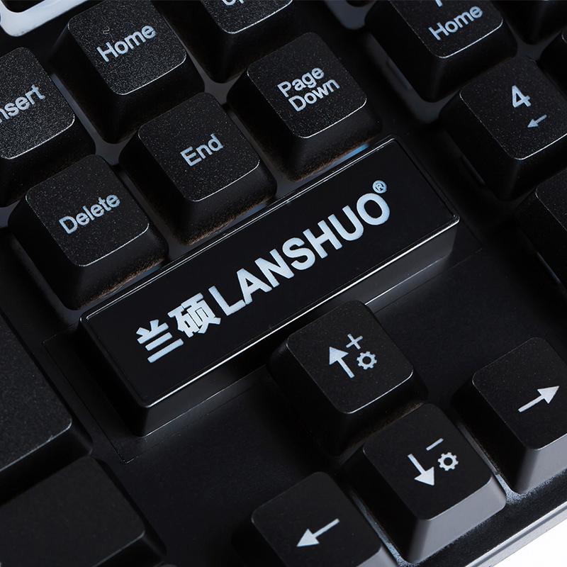 USB Có Dây Dạ Quang Văn Phòng Gõ Game Nga Bàn Phím Game Máy Tính Xách Tay Nhà Bộ Bàn Phím