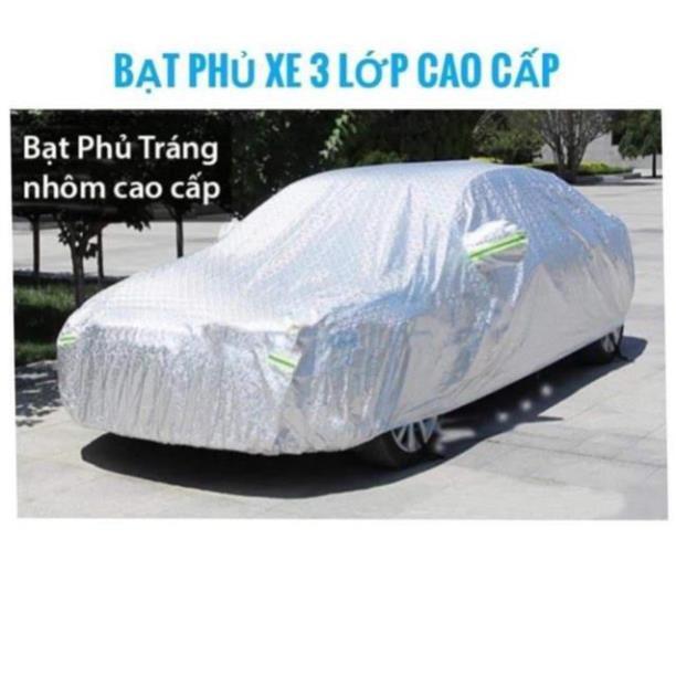 Bạt phủ tre xe oto tráng nhôm bạc cao cấp