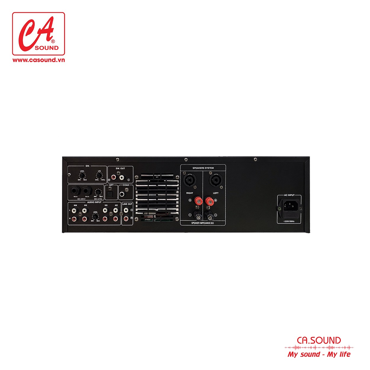 Amply tích hợp vang cơ CA KA-450 - Hàng chính hãng
