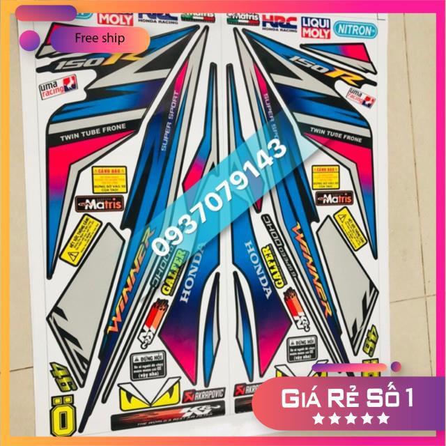 Tem rời winner phiên bản 7 màu hãng