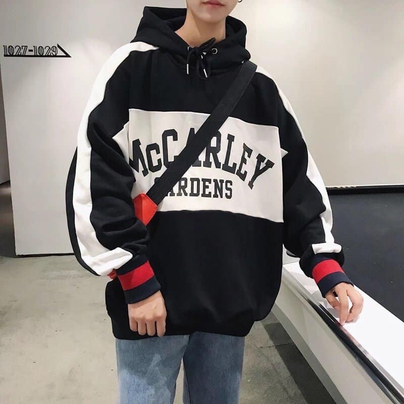 Áo khoác hoodie nam from rộng trend