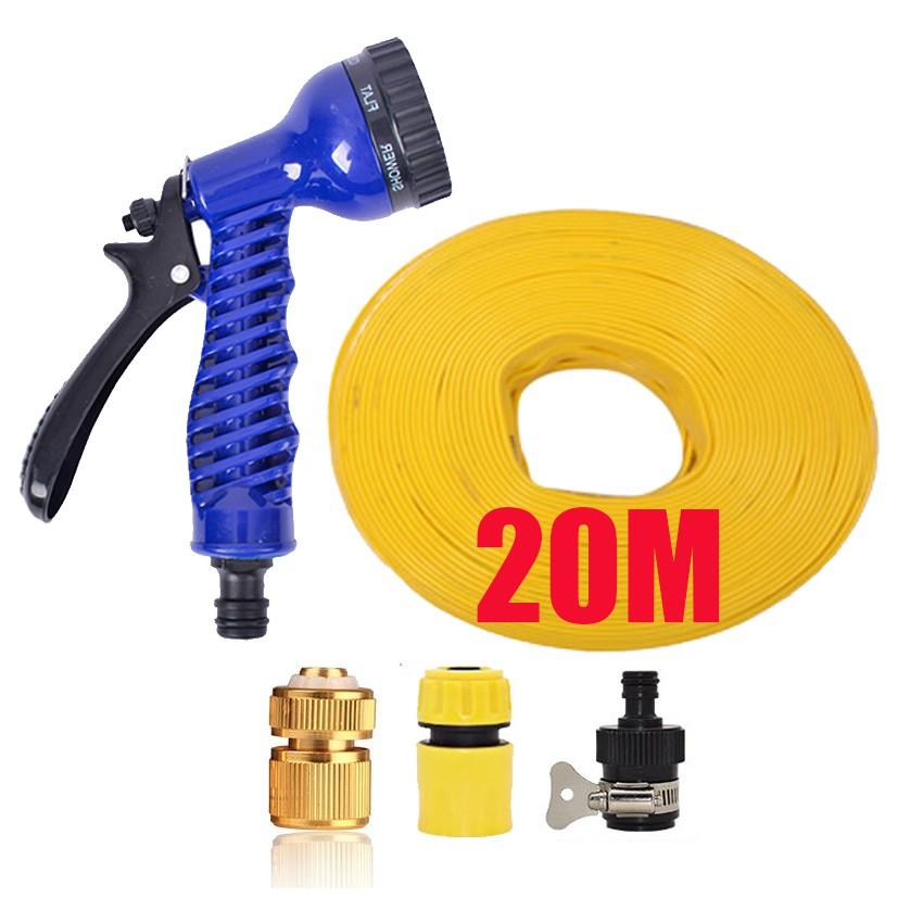 Bộ dây vòi xịt rửa xe, tưới cây, dọn dẹp nhà cửa 20m  206843