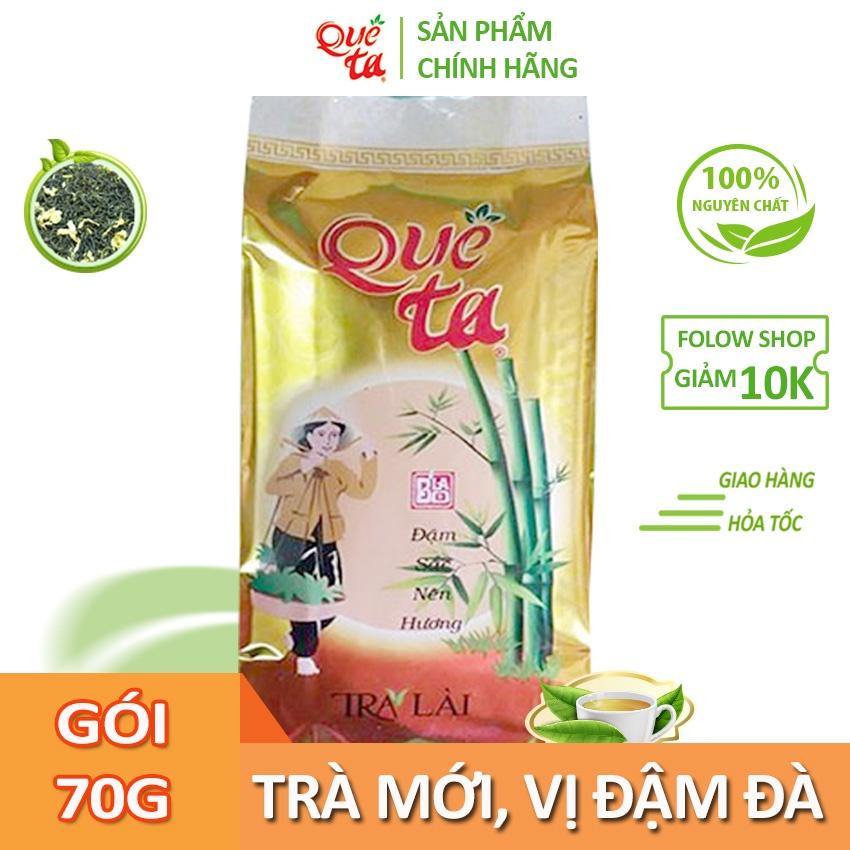 Trà lài Quê Ta, nguyên liệu làm trà sữa, trà đá, trà chanh ngon- Gói 70g, 1 gói - 6 gói