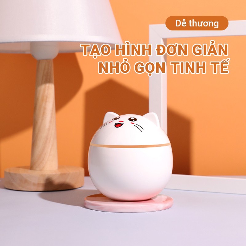 Phun sương tạo ẩm, xông tinh dầu mini