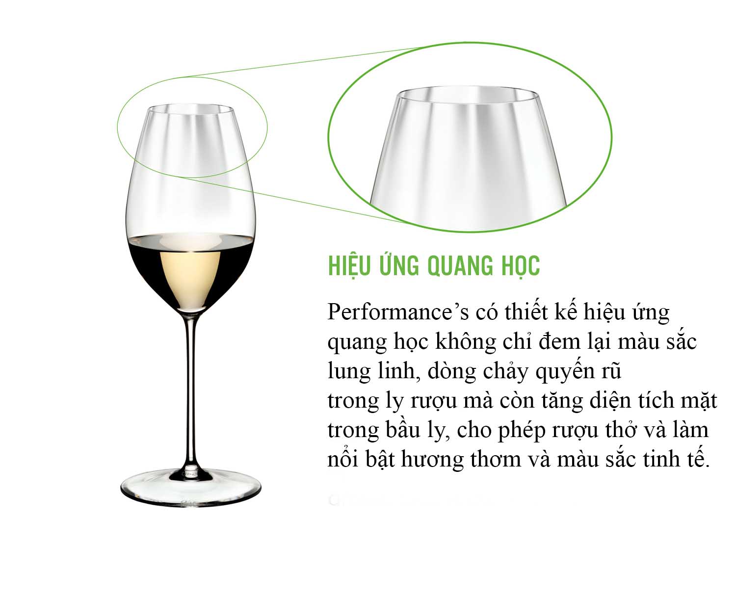 Bộ 6 Ly Pha Lê Cao Cấp Riedel Performance Sauvignon Blanc