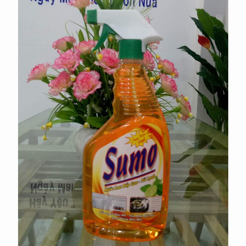 Nước Lau Bếp Ga - Tủ Lạnh Sumo 800ml Hàng Việt Nam Chất Lượng Cao Xịt Bếp Tủ Lạnh Sumo