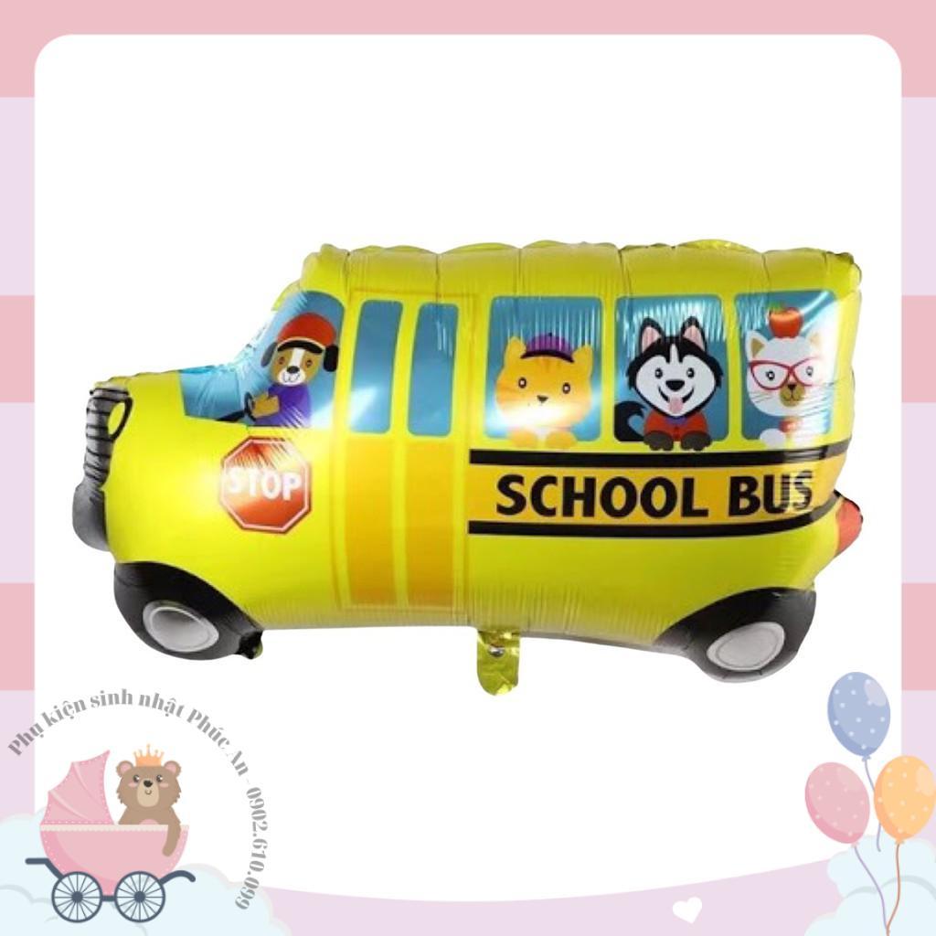 Bóng kiếng nhôm 30cm các loại xe và hình thú trang trí sinh nhật