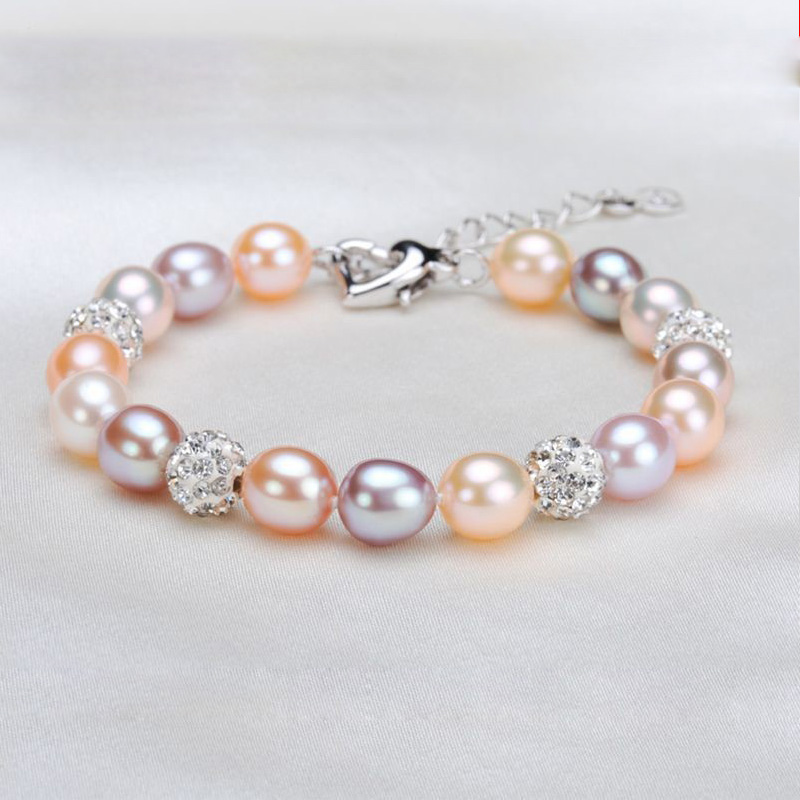 Chuỗi Vòng Tay Ngọc Trai Tự Nhiên - Đơn Mix Màu Phối Gốm - Trang Sức Cô Tấm - MIXCERA PEARL - COTAMT1904