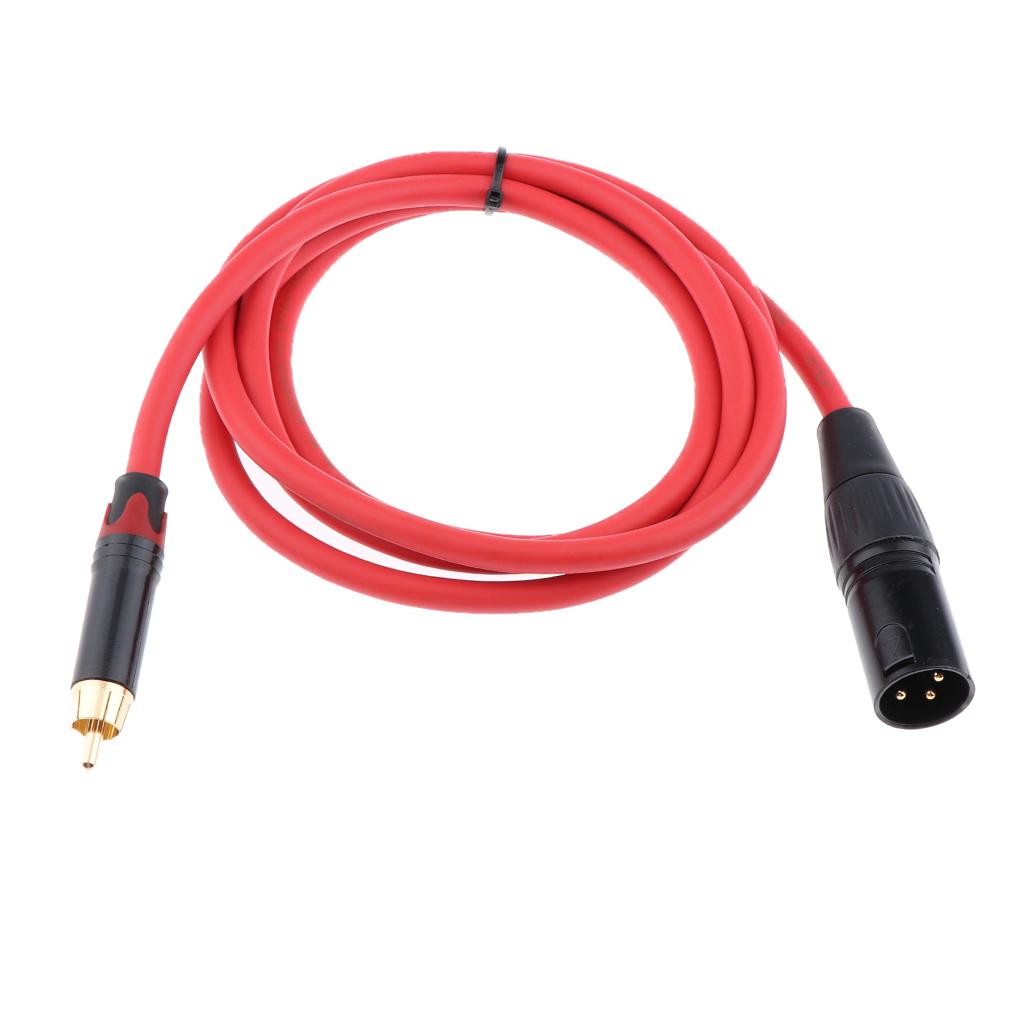 TRS XLR Adapter Cable, Low-noise Audio Microphone From Plug to Plug 1.5 M