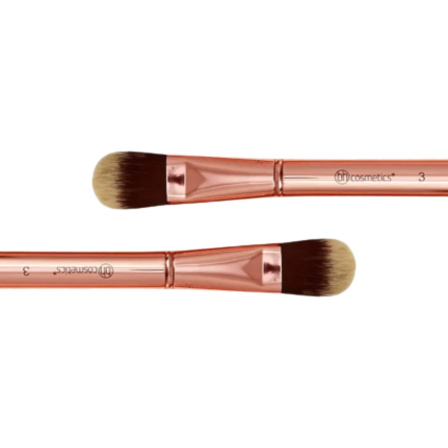 Cọ Tán Kem Nền Dẹp BH Cosmetics Meta Rose 3