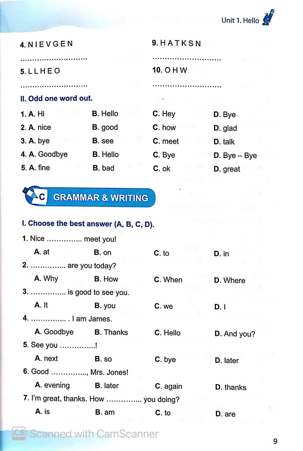 Bộ Sách Tiếng Anh Lớp 3 Tập 1