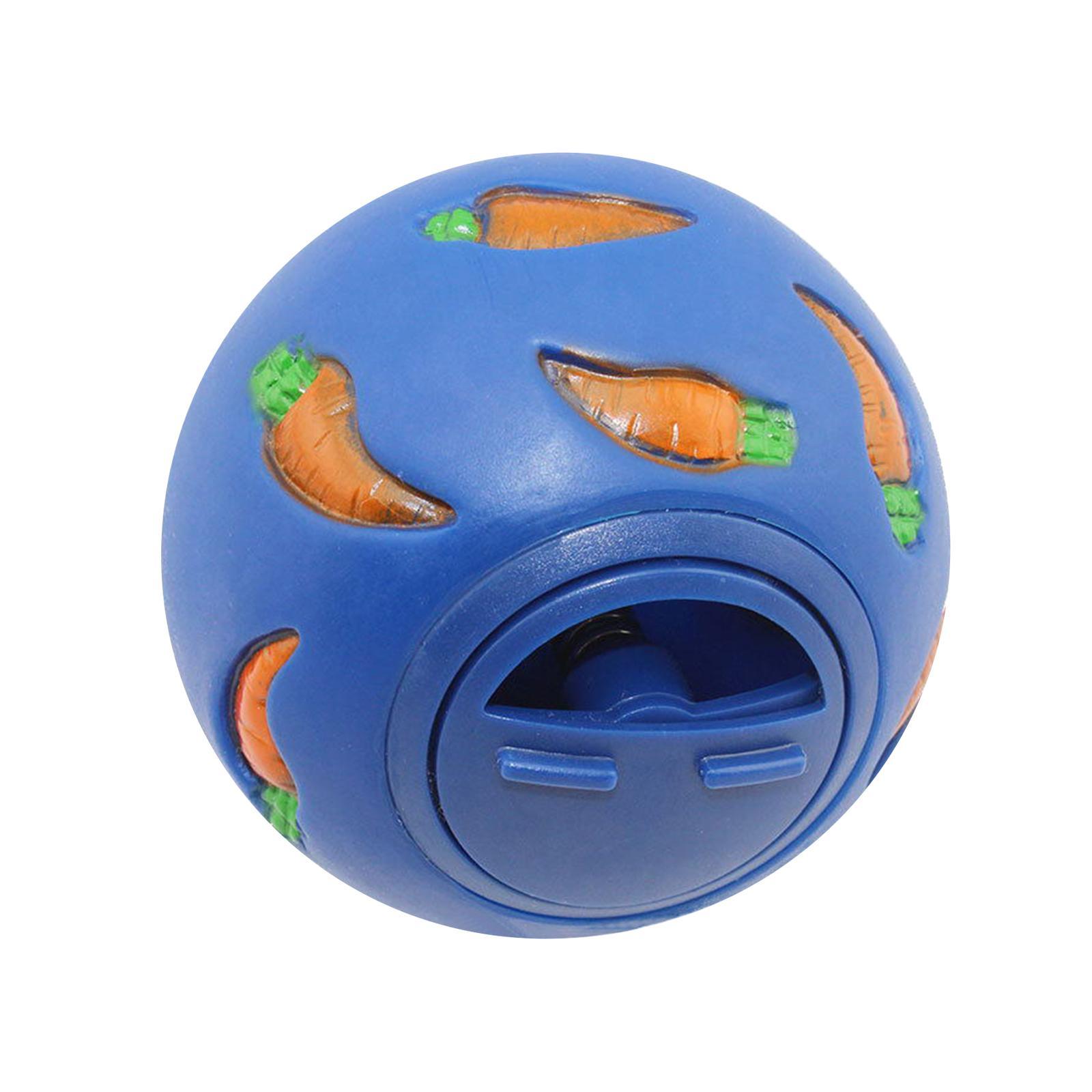 Bunny Treat Ball Snack Toy Ball Pet Slow Feeder Dog Interactive Toy Physical and Mental Exercise Feeding Guinea Pig Chinchilla Dog