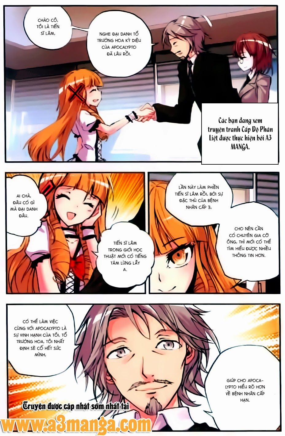 cấp độ phân liệt chapter 13 9