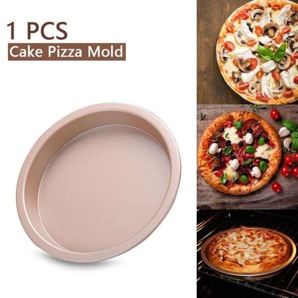Khuôn nướng bánh piza chống dính vàng