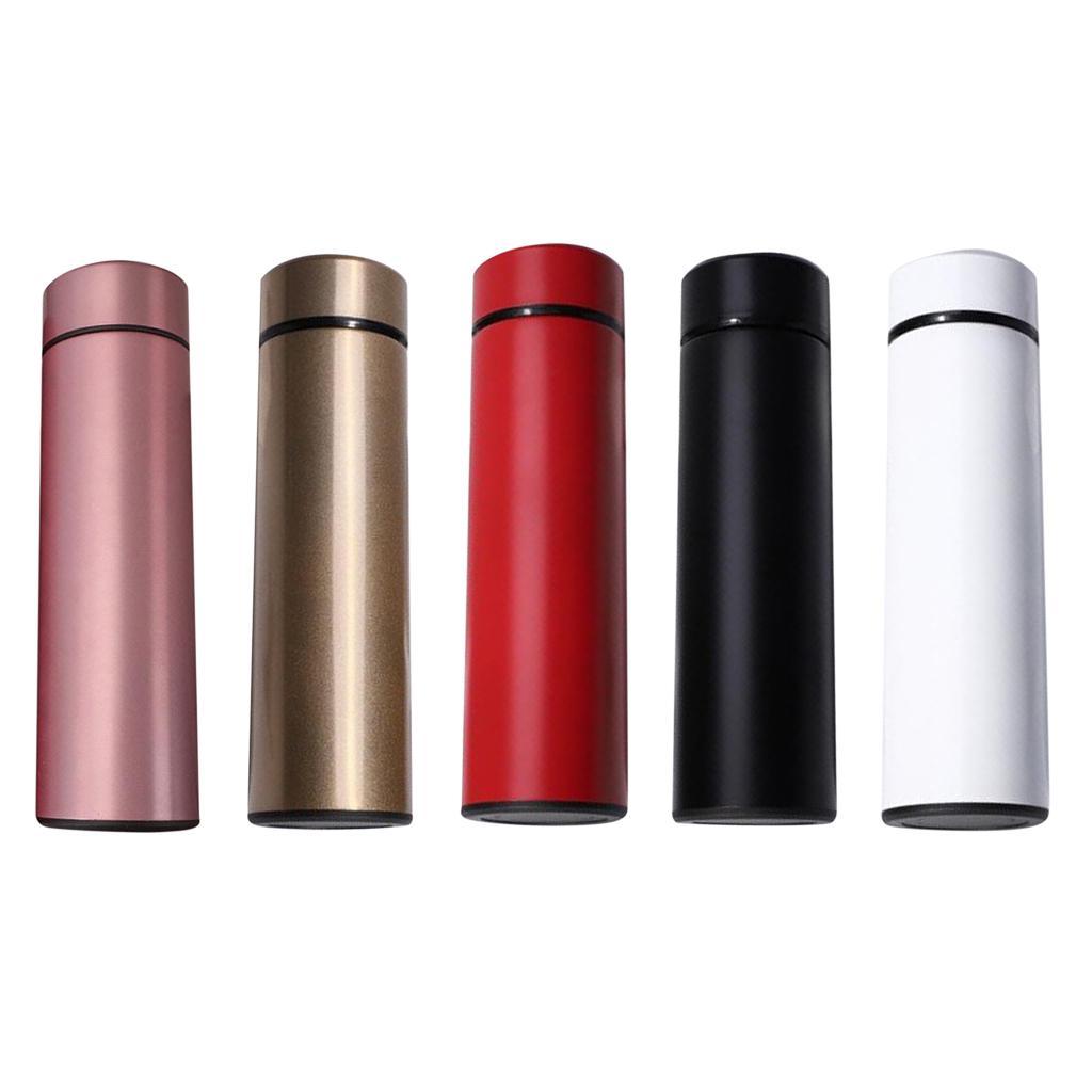 Bottle, 500ml Water Bottle Vacuum Flask 304 Stainless Steel, LED Touch Screen Temperature Gauge, Smart Mug Sealing Bottle