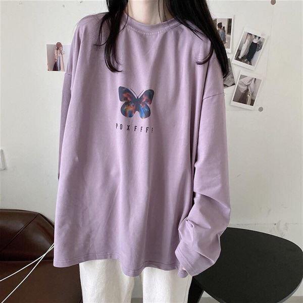 Áo sweater hình con bướm to cute thun cotton 4 chiều mềm mịn, in hình rõ đẹp,style Hàn Quốc,áo sweater đôi hình con bướm