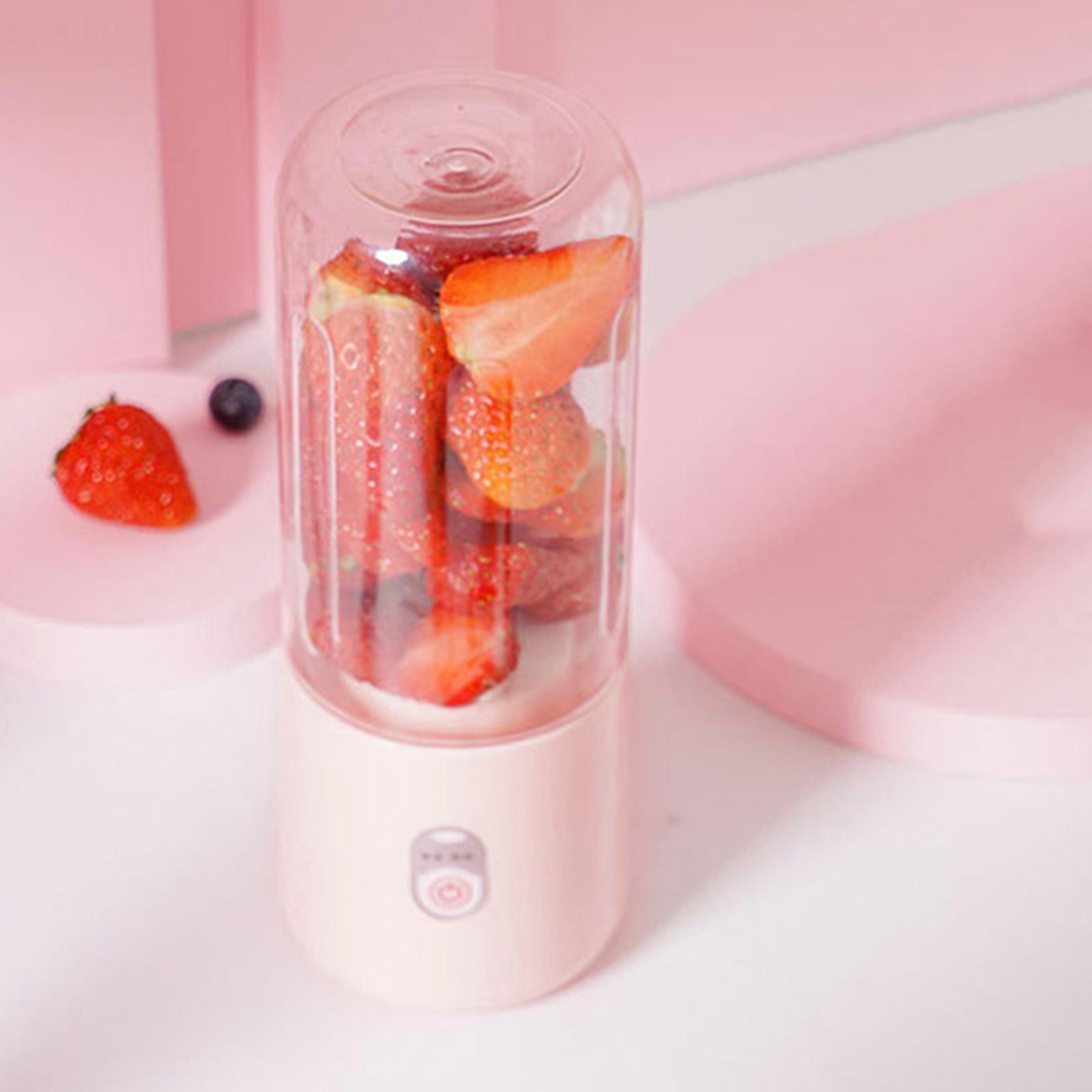 Portable Blender USB Juicer Cup Fruit Mixing Rechargeable for Travel