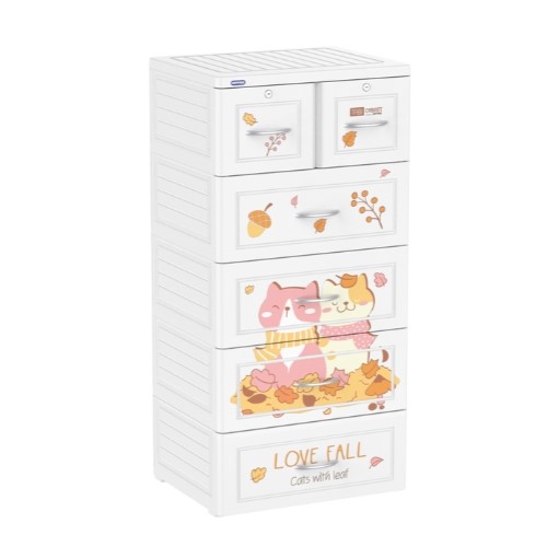 Tủ nhựa TABI 5 tầng cao cấp, chất lượng, giá rẻ, chính hãng Nhựa Duy Tân