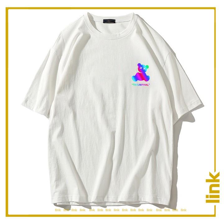 Áo phản quang GẤU TEDDY KAWS tay lỡ UNISEX