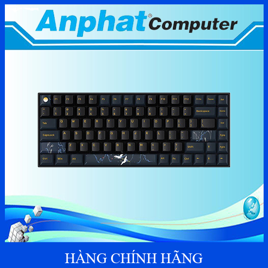 Bàn phím cơ không dây Newmen GM840 Pro  (Hạc - Trăng &amp; Mây) G-Pro Yellow Axis - Hàng Chính Hãng