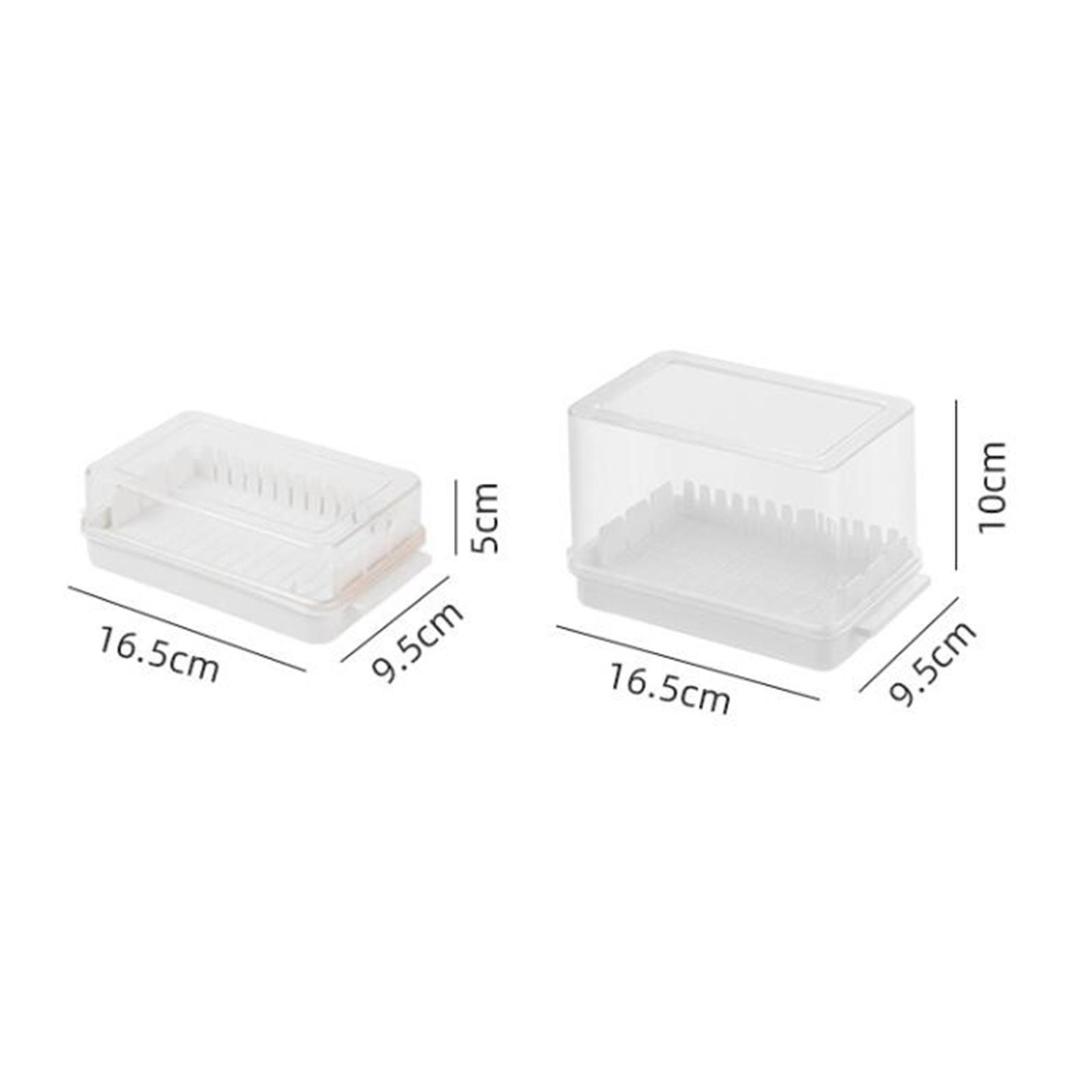 Butter Dish with Lid Cheese Butter Organizer for Kitchen Baking Dining Table