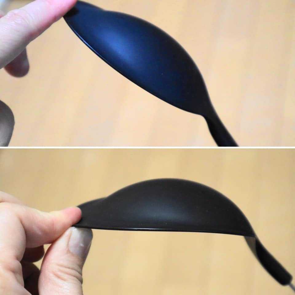 Muôi múc canh đầu silicone Echo Metal 25.5cm - Nội địa Nhật Bản
