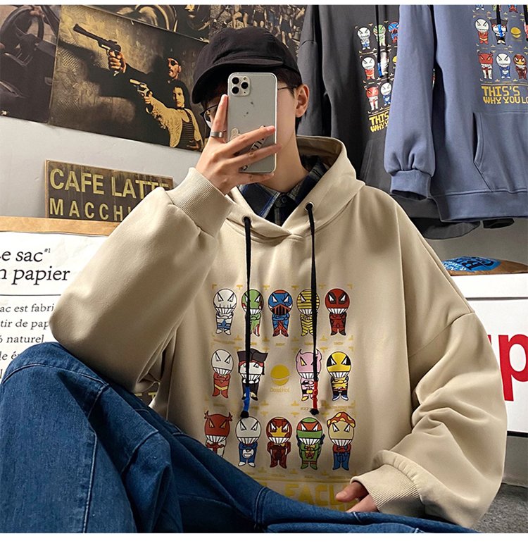 Áo Hoodies nỉ ngoại form rộng WHY YOU LOVE TO ME TiH053