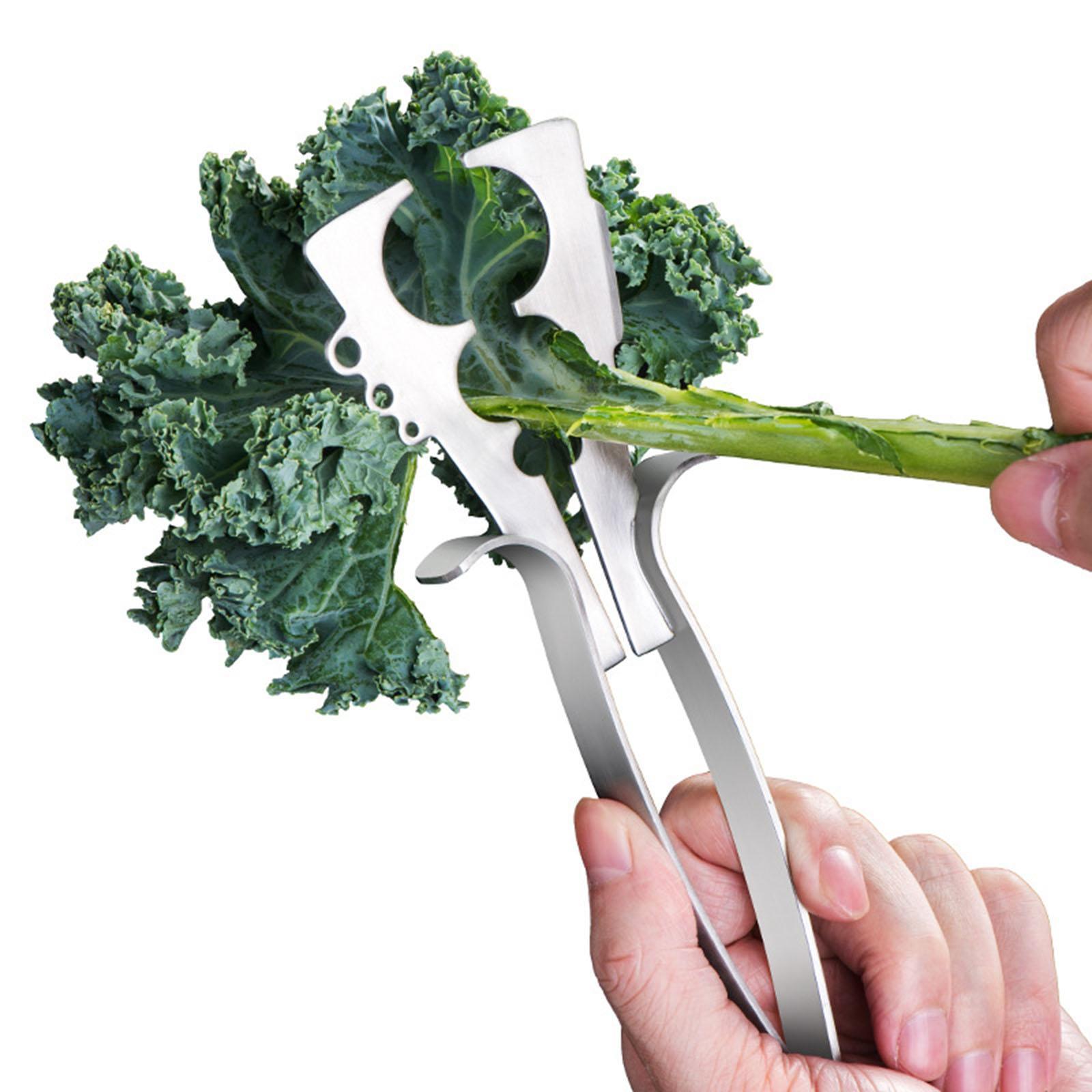 304 Stainless Steel Vegetable Leaf Remover Multifunction for Vegetables