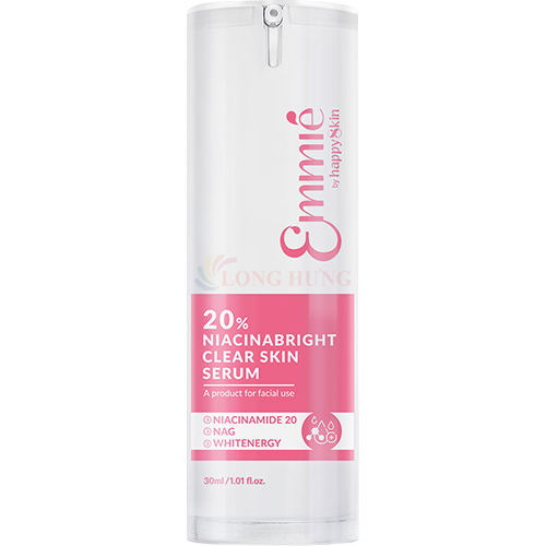 Tinh chất làm sáng mờ thâm Emmié By Happyskin 20% Niacinabright Clear Skin Serum (30ml) - Hàng chính hãng