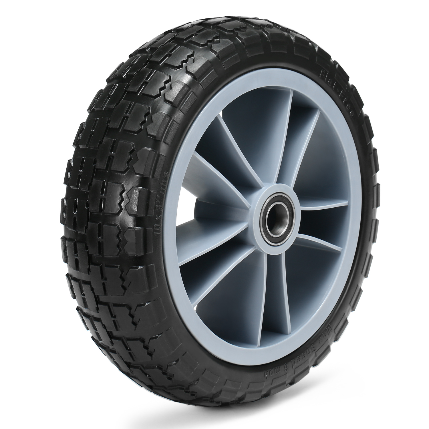 Bánh xe đẩy thuyền Kayak không thủng 10 inches