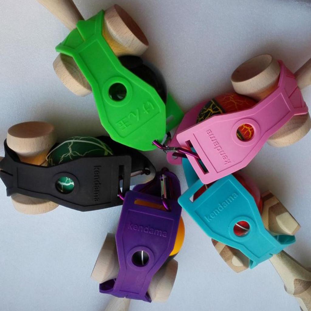 1x Plastic Kendama Holder with Belt Clip Random Color