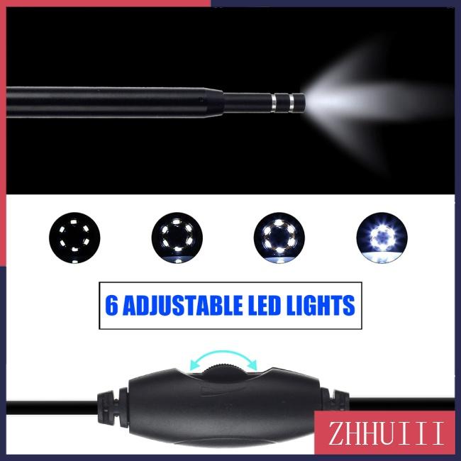 Camera Nội Soi Tai Mũi/Mũi Có Thể Điều Chỉnh 6LEDs 3 Trong 1 Cho Android PC