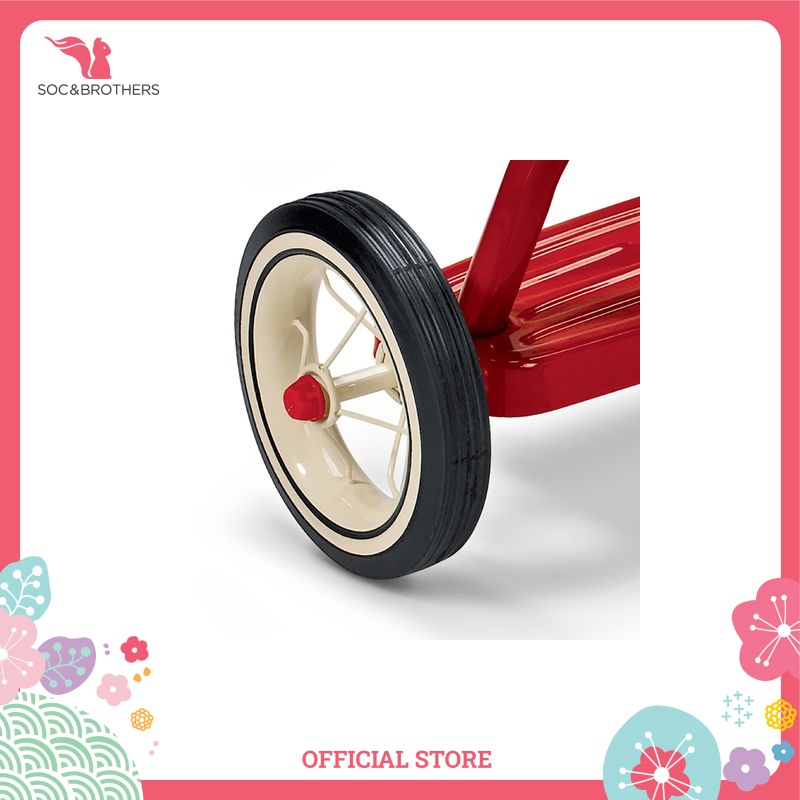 Xe đạp ba bánh trẻ em Radio Flyer Classic Red Dual Deck Tricycle