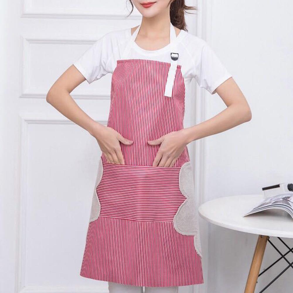 Tạp dề thông minh chống thấm có chỗ lau tay