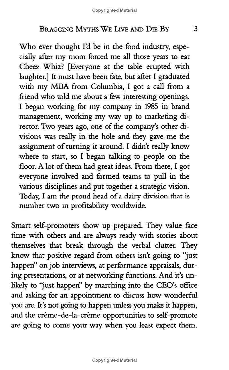 Brag!: The Art Of Tooting Your Own Horn Without Blowing It