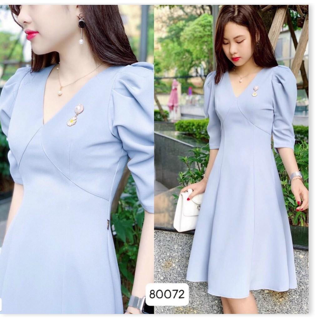 ĐẦM UMI XINH XẮN,HỌA TIẾT TRƠN NHƯNG KHÔNG KÉM PHẦN SANG TRỌNG KHÁNH AN FASHION
